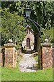 Path through churchyard to Crowe Hill Methodist Church