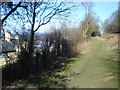 Track west of the Herefordshire Beacon