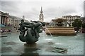 TQ3080 : Trafalgar Square Fountains by Richard Croft