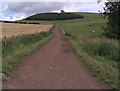 NT8634 : Farm track by ian shiell