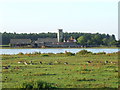 Distant church