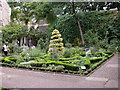 Knot garden at The Garden Museum