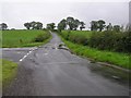 H3946 : Wet road at Cleffany by Kenneth  Allen