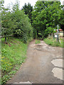 Footpath north from Botloe