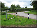 Minor road south from Botloe