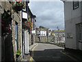 A narrow street in Mousehole