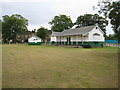 Shoebury Garrison: The cricket ground pavilion