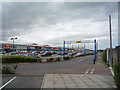 Entrance to the Alexandra Dock Retail Park