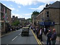 Army Convoy in High Street Uppermill