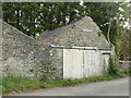 Old doors and walls. Llantwit Major.