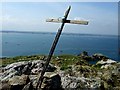 O2841 : Cross at the highest point on the island by sarah gallagher