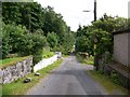 The road down the east side of Loch Goil