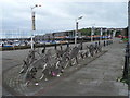 Whitehaven: fishy cycle racks