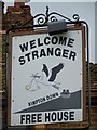 Sign for the Welcome Stranger