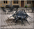 Courtyard of the visitor centre Cragside