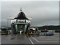 NR8162 : Kennacraig: view through a ferry by Chris Downer