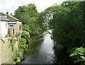 River Colne - viewed from Market Street, Milnsbridge