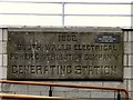 Power Station Plaque Bridgend