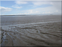 ST2948 : Mud flats off Burnham-on-Sea by Rabbi WP Thinrod