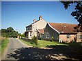 Looking NW along Kiln Lane towards Kiln Farm (now a B+B)