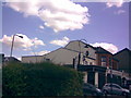 Old 1930s style lamp-post in a front garden on Cameron Road