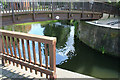 Footbridge by Beeston Lock