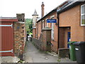 High Wycombe: Easton Terrace alleyway