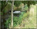 Small weir along the River Sence