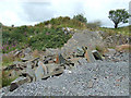 SN5962 : Disused quarry, Penuwch, ceredigion by Roger  D Kidd
