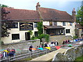 The "Horse Guards" public house at Tillington seen from the churchyard