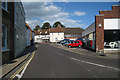 Car Sales Room on Galliards Street, Sandwich, Kent