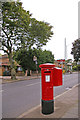 TQ2894 : George V Pillar Box, Osidge Lane, East Barnet by Christine Matthews