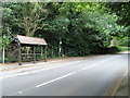 Bus shelter on the A287 just past Parsons Lane