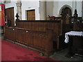 Choir stalls within St Albans, Hindhead