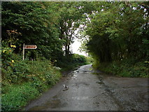 N9304 : Turn off to St Kevin's Way by Ian Paterson