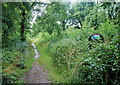 Entrance to Crabwood Nature Reserve