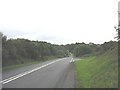 The A 5025 at the junction with a minor road leading to St Michael