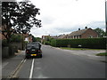 Looking past Rockdale Drive back towards Grayshott village centre