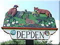 Depden village sign