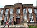 Entrance to main building, Dumfries Academy