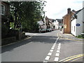 Junction of Porlock High Street with Englands Road