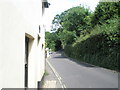 Bend on the A39 leaving Porlock