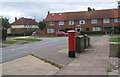 Postbox at the western end of Defoe Road