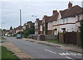 Whitton Church Lane, looking east