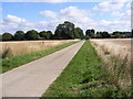 The Entrance Drive to Shelford Rugby Club