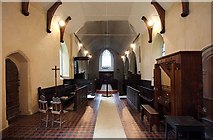 TF9700 : Holy Trinity Church, Scoulton, Norfolk - West end by John Salmon