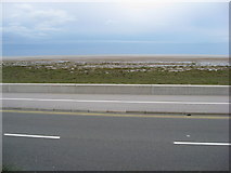 SD3217 : Southport - Beach View across Marine Drive by Alan Heardman