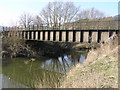 SJ2408 : River Severn,Buttington  railway bridge. by kevin skidmore