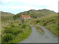 Abandoned crofthouse at Marbhig