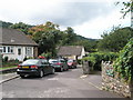 Bungalows behind Doverhay House